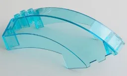 Windscreen 6 x 10 x 4 Curved