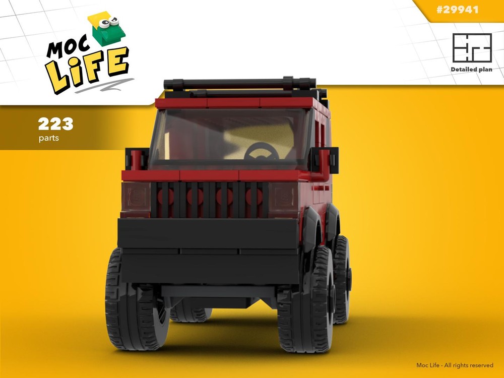 Lego Jeep XJ