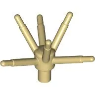 Plant, Flower Stem with Bar and 6 Stems / Tan