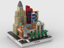 New York New York Hotel for Mini Modular City Las Vegas