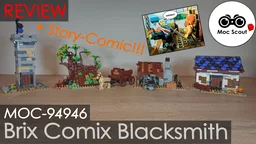 Brix Comix Medieval Blacksmith