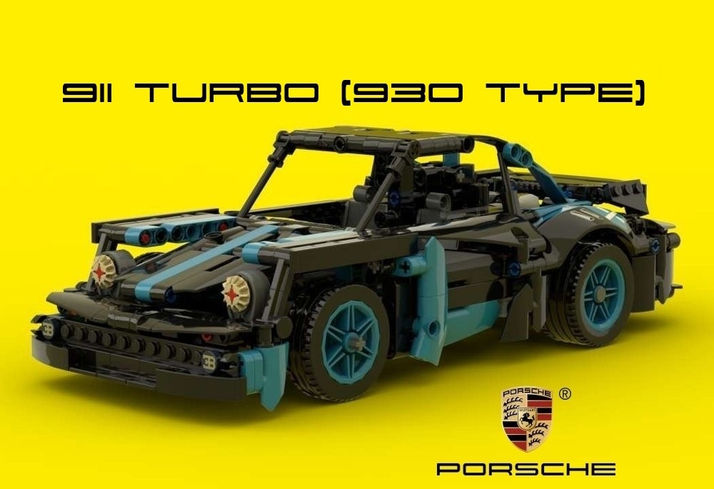 Lego 42162 Porsche 911 Turbo (930 type)