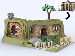 Lego Bag End Hobbit Hole