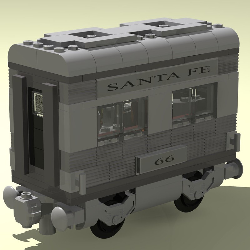 Lego Mini Santa Fe Super Chief Dining Car
