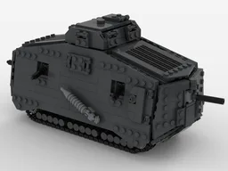 A7V Sturmpanzerwagen – Custom LEGO® MOC