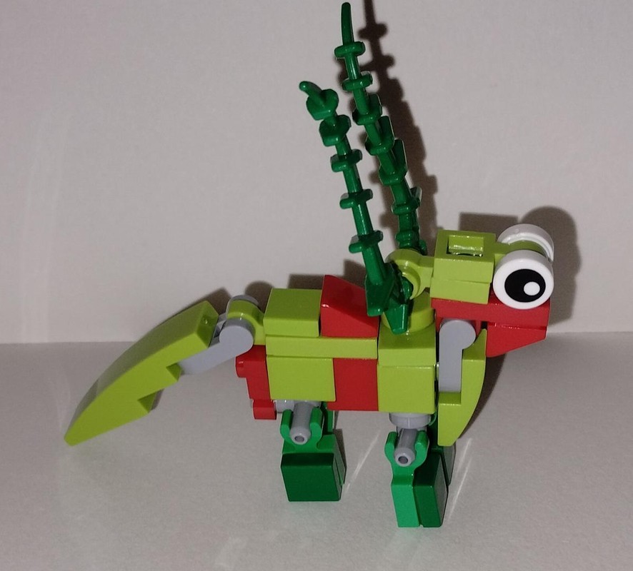 Lego Striped Lizard
