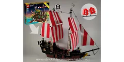 21322: Red Beard's Black Pearl - Pirate World: Part 2