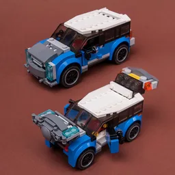 City Blue SUV