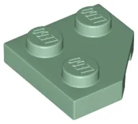 Wedge Plate 2 x 2 Cut Corner