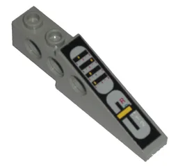 Technic Slope 6 x 1 x 1 2/3 with Gearstick and Controls Pattern (Sticker) - Set 8280