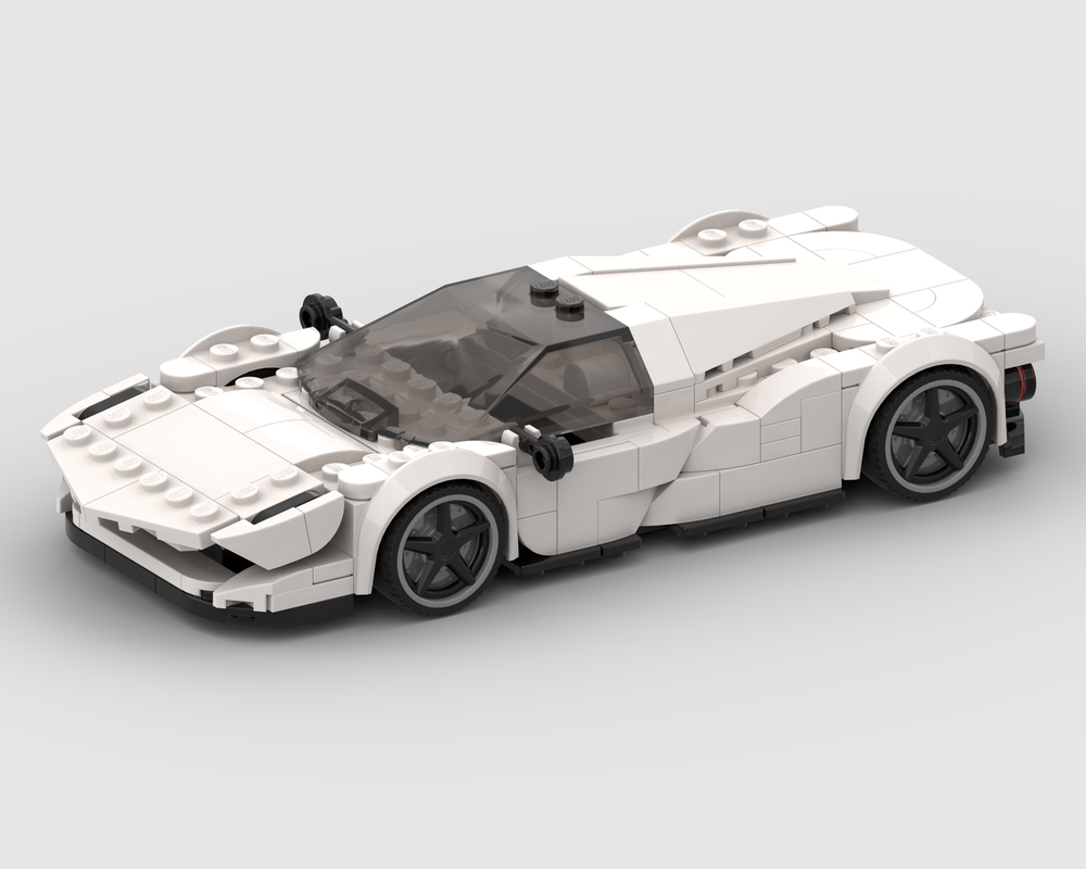 Lego 8-WhitehyperMRcar
