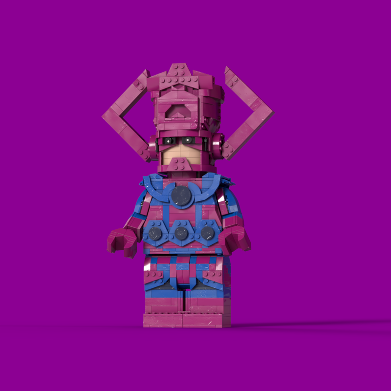 Lego Minifig-Scale Galactus - Fantastic Four