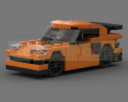 little city (6.5) sportscar orange