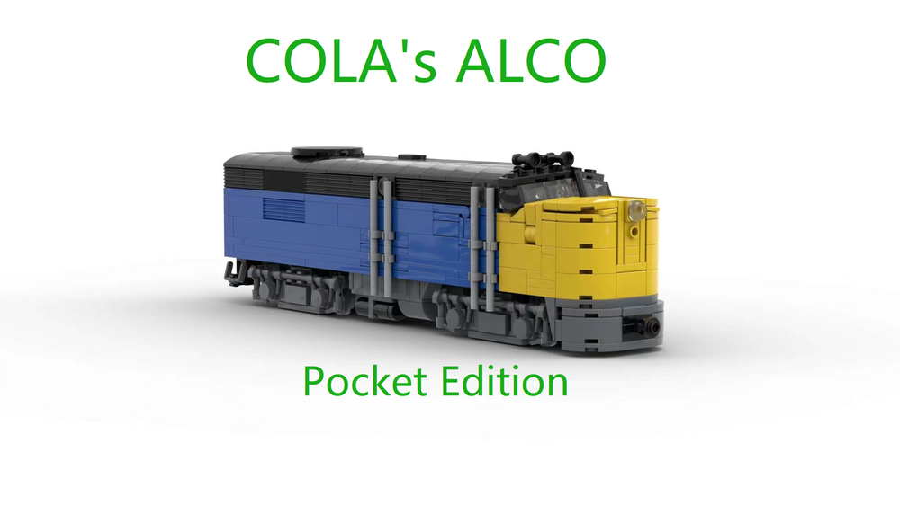Lego ALCO FA-2 VIA Rail Pocket Edition