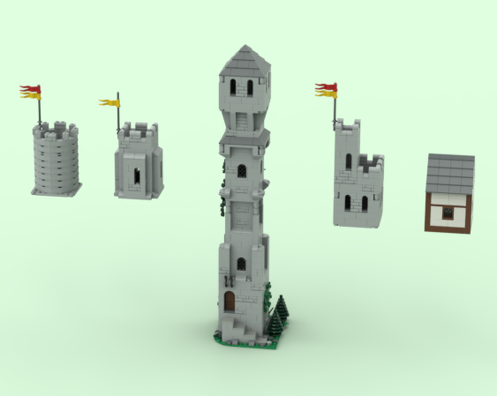 Lego Tower of Serpents