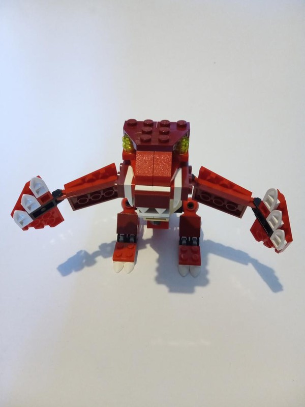 Lego Big red dragon