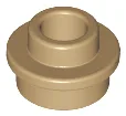 Plate Round 1 x 1 with Open Stud