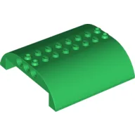 Brick Curved 8 x 8 x 2 Double / Green