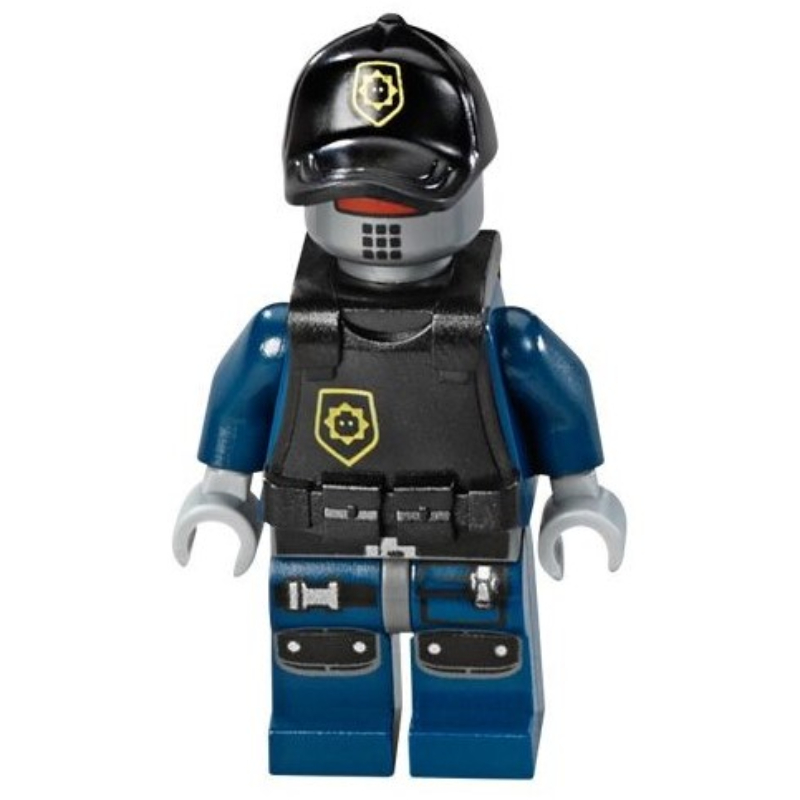 Lego Robot Police, Armor, Cap