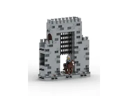 Medieval wall system complete