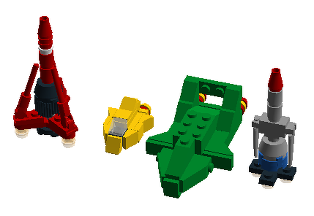 Lego Micro Thunderbirds Modules