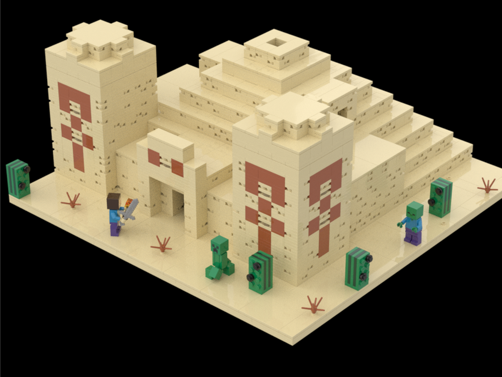 Lego UCS Minifigure-scale Desert Temple