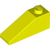 Brick Sloped 33° 3 x 1 / Vibrant Yellow