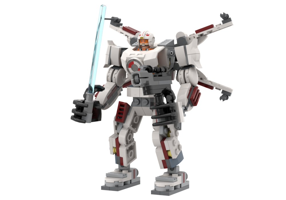 Lego Luke Skywalker's X-Wing Mech PLUS