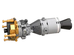 Apollo Docked CSM/LM 1:110