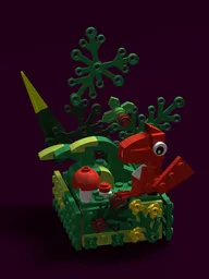 Squirrel Woodland Scene