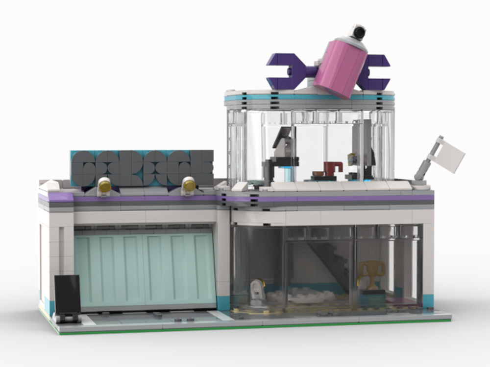 Lego Modular Creative Tuning Shop