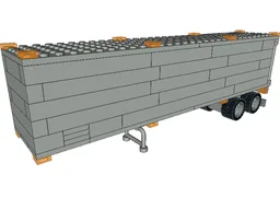 2-axle Box Trailer