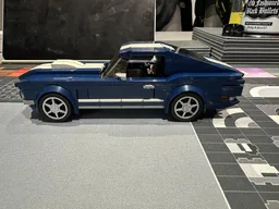 Mustang Fastback Blue