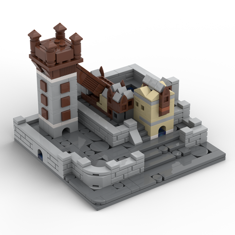 Lego Efteling - De Vliegende Hollander / Vekoma Watercoaster