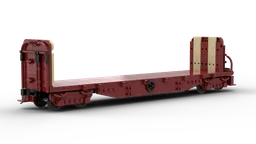 QAB Bulkhead Flatwagon (Victorian Railroad)