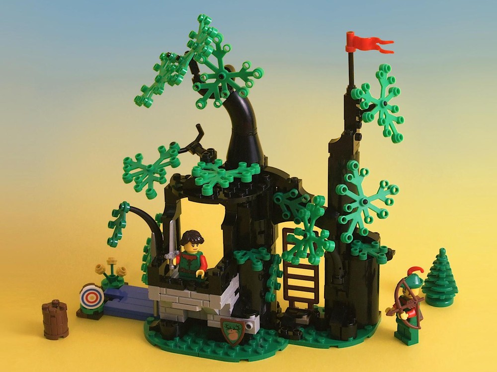 Lego Forest Hideout alt build