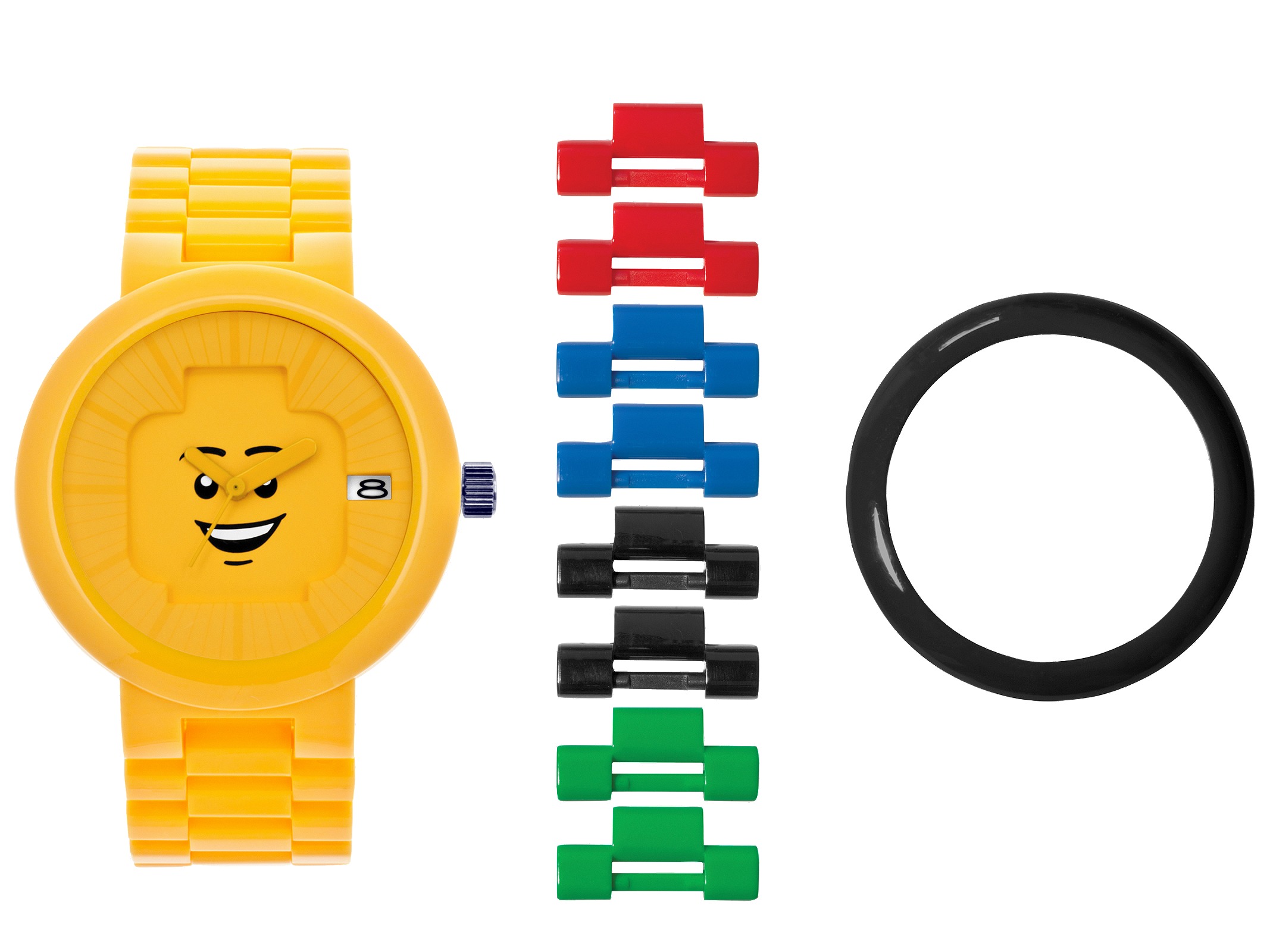 Lego Happiness Yellow Adult Watch