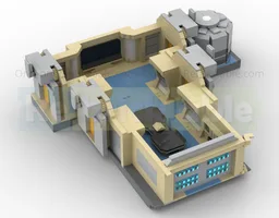 Star Trek: The Next Generation Enterprise D Main Engineering - part 1