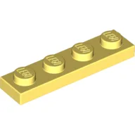Plate 1 x 4 / Bright Light Yellow