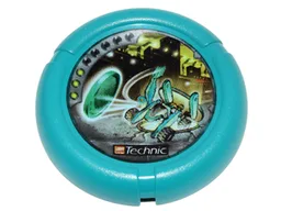 Large Figure Throwing Disk, Turbo / City, 3 Pips, Turbo Throwing Disk Print