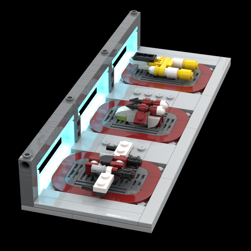 Lego Republic Venator Hangar 1:450 Scale