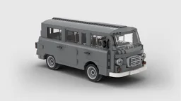 Barkas B1000 Bus / Van Gray