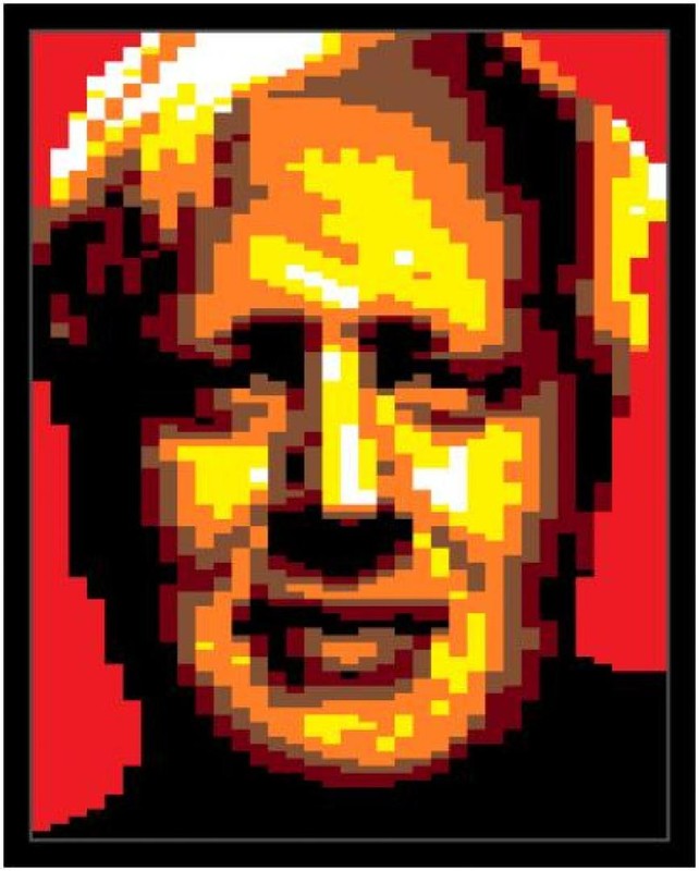 Lego BORIS JOHNSON (UK POLITICIAN) CELEBRITY PORTRAIT