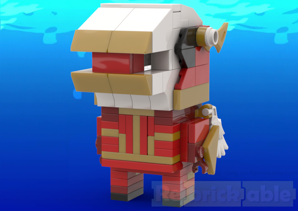 Lego Trismegistus BrickHead - Persona 3