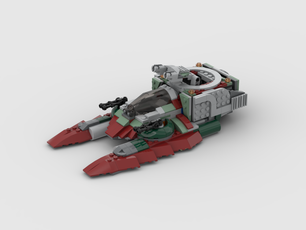 Lego 75312 - Boba Fett's Starship Alt Build - Fighter Tank