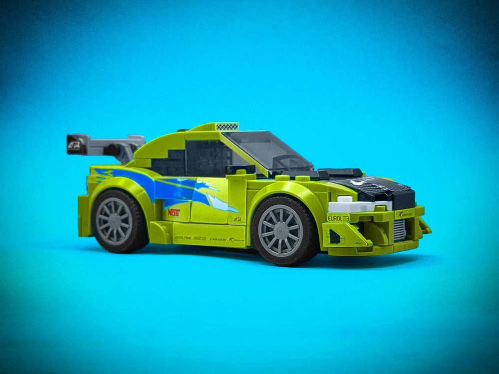 Lego Brian's Mitsy Eclipse from The Fast and The Furious