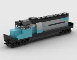 Maersk EMD SD40-2 4-wide
