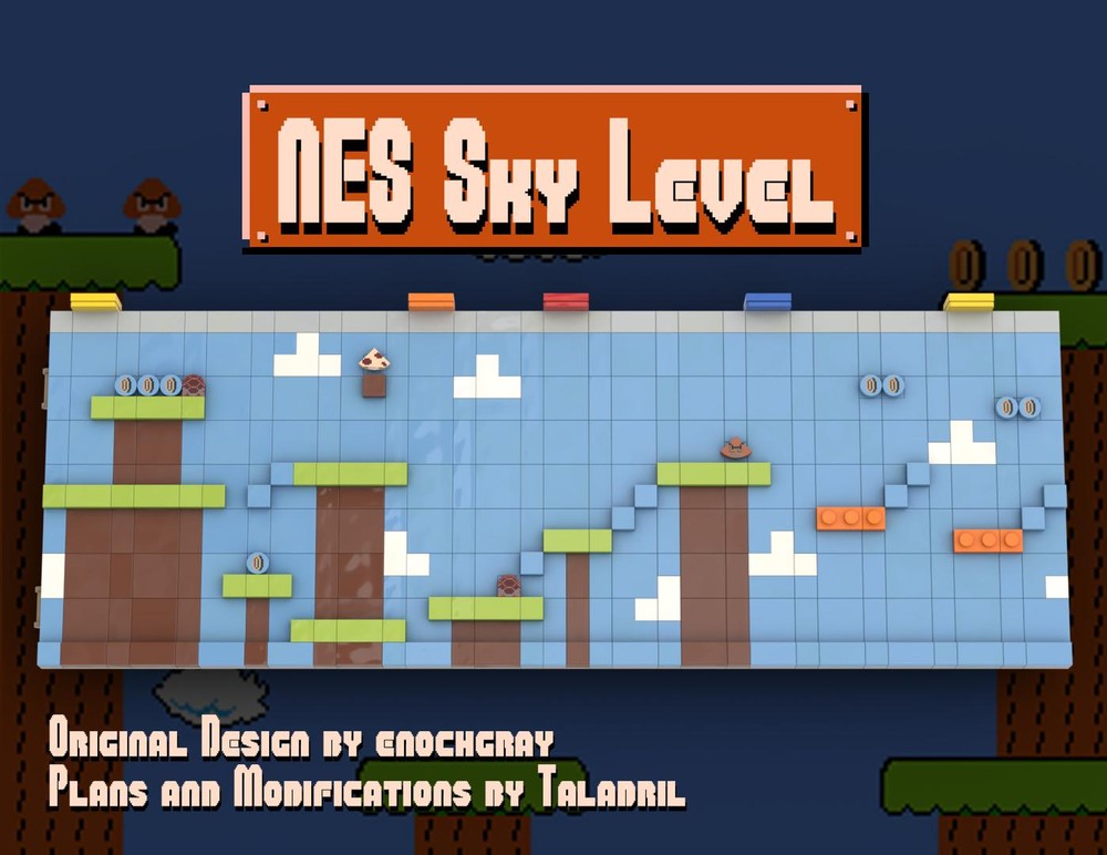 Lego Nintendo 71374 NES Sky Level