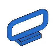 Bar 1 x 4 x 2 / Blue