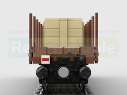 Generic Flat Wagon with Goods